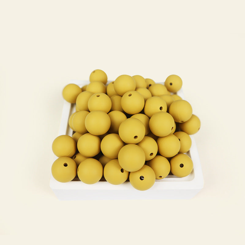 Wholesale 100pcs/pack Silicone round beads DIY handmade beads